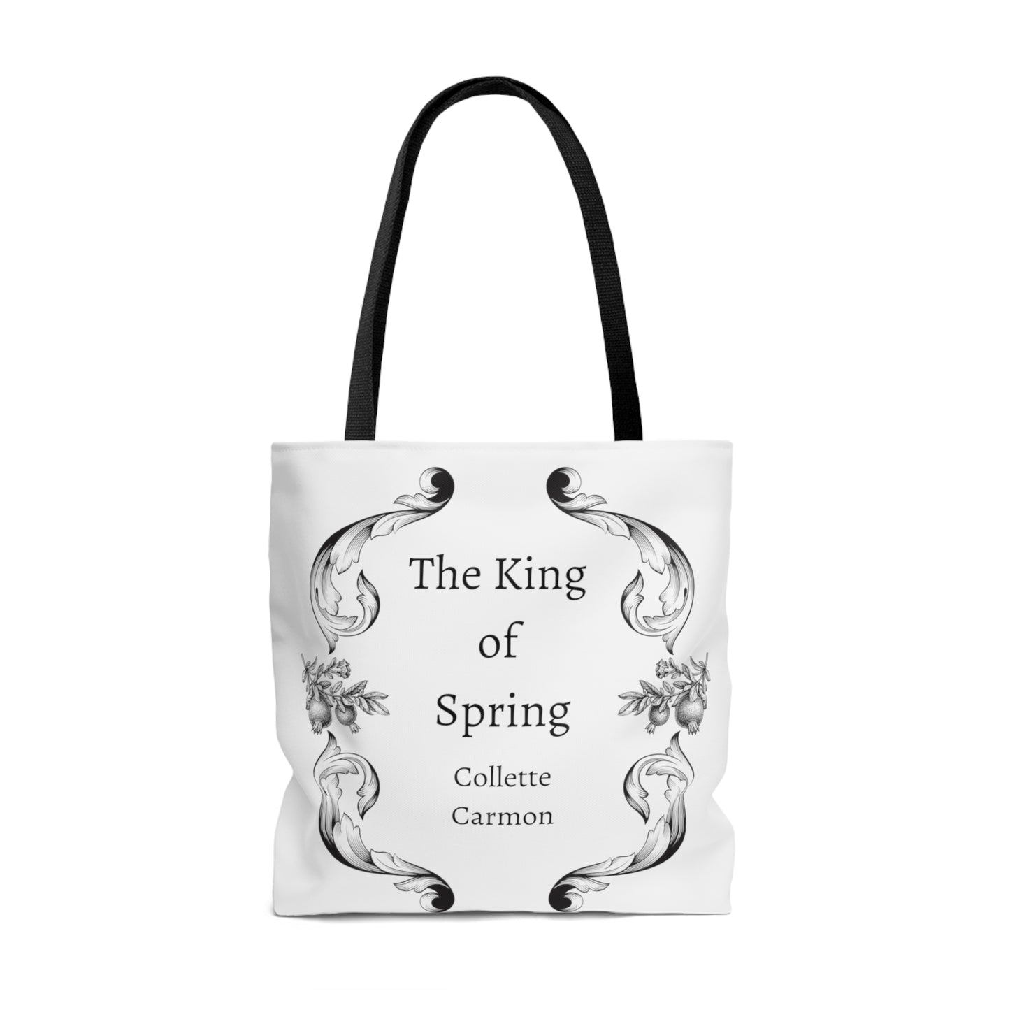 The King of Spring Tote with Kore Quote